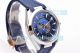 VSF Swis Copy Omega Aqua Terra Blue Worldtimer Rubber Band Watch 43MM (6)_th.jpg